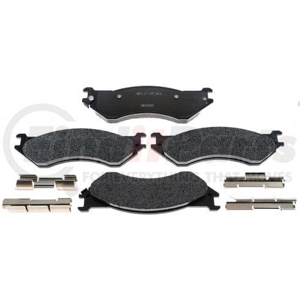 SP1077TRH by RAYBESTOS - Raybestos Specialty - Truck Metallic Brake Pad Set
