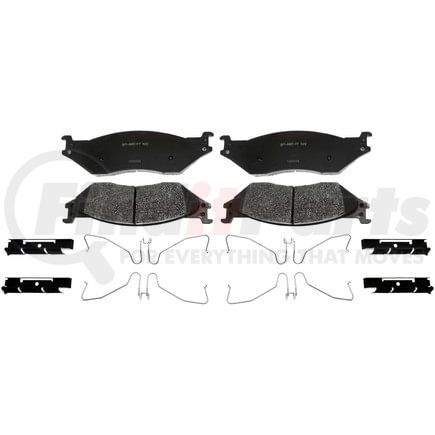 SP1066TRH by RAYBESTOS - Raybestos Specialty - Medium Duty Metallic Brake Pad Set