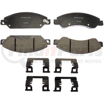 SP1092TRH by RAYBESTOS - Raybestos Specialty - Truck Ceramic Brake Pad Set