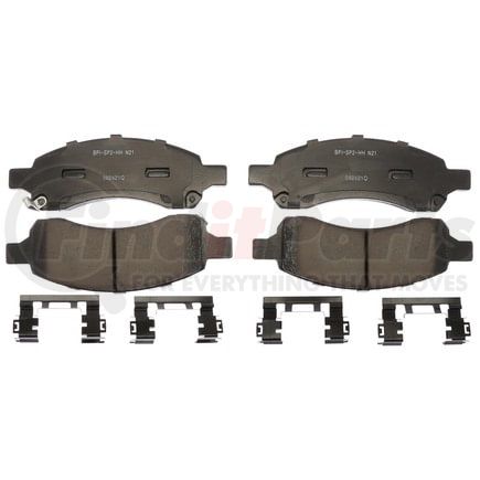 SP1169ATRH by RAYBESTOS - Raybestos Specialty - Truck Ceramic Brake Pad Set