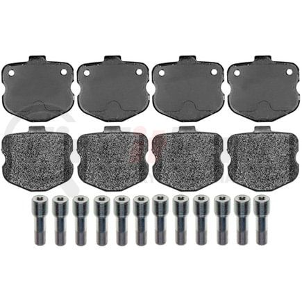 SP1185AXPH by RAYBESTOS - Raybestos Specialty - Street Performance Metallic Brake Pad Set