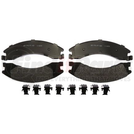 SP1329TRH by RAYBESTOS - Raybestos Specialty - Medium Duty Metallic Brake Pad Set