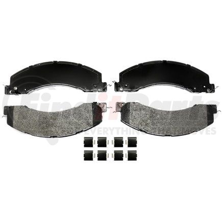 SP1335TRH by RAYBESTOS - Raybestos Specialty - Medium Duty Metallic Brake Pad Set