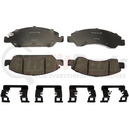 SP1363TRH by RAYBESTOS - Raybestos Specialty - Truck Ceramic Brake Pad Set