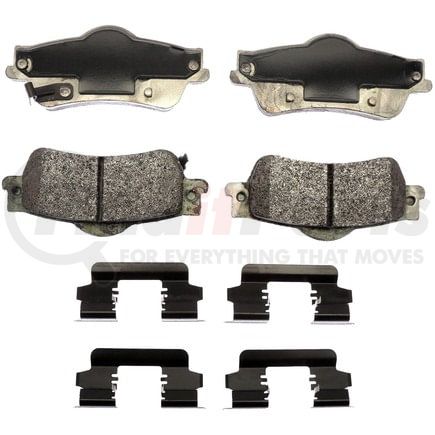 SP1352PPH by RAYBESTOS - Raybestos Specialty - Police Metallic Brake Pad Set