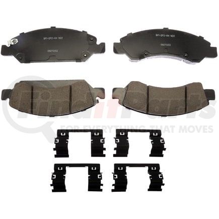 SP1367TRH by RAYBESTOS - Raybestos Specialty - Truck Ceramic Brake Pad Set