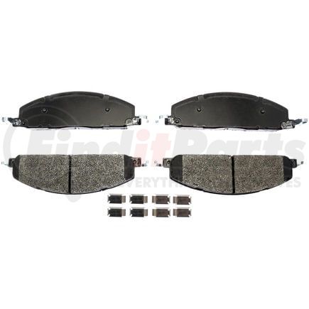 SP1400TRH by RAYBESTOS - Raybestos Specialty - Truck Metallic Brake Pad Set