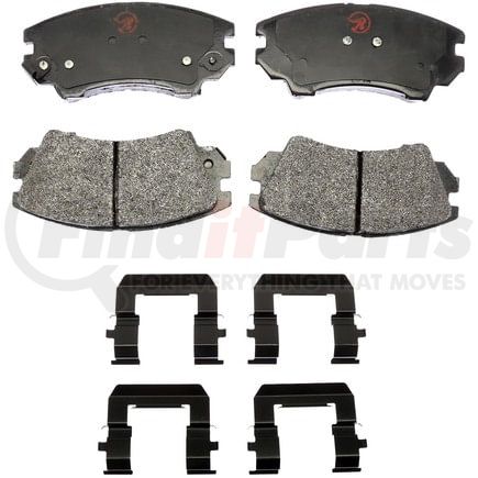 SP1404XPH by RAYBESTOS - Raybestos Specialty - Street Performance Metallic Brake Pad Set