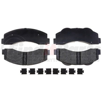 SP1414PSH by RAYBESTOS - Raybestos Specialty - Police Ceramic Brake Pad Set