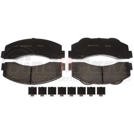 SP1414TRH by RAYBESTOS - Raybestos Specialty - Truck Ceramic Brake Pad Set