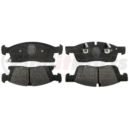 SP1455PS by RAYBESTOS - Raybestos Specialty - Police Metallic Brake Pad Set