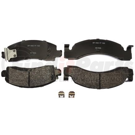 SP149TRH by RAYBESTOS - Raybestos Specialty - Medium Duty Metallic Brake Pad Set