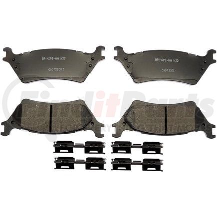 SP1602TRH by RAYBESTOS - Raybestos Specialty - Truck Ceramic Brake Pad Set