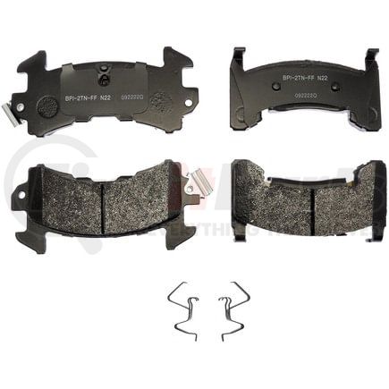 SP154TRH by RAYBESTOS - Raybestos Specialty - Truck Metallic Brake Pad Set