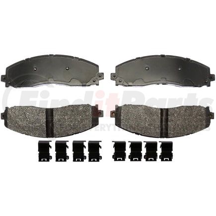 SP1691TRH by RAYBESTOS - Raybestos Specialty - Medium Duty Metallic Brake Pad Set