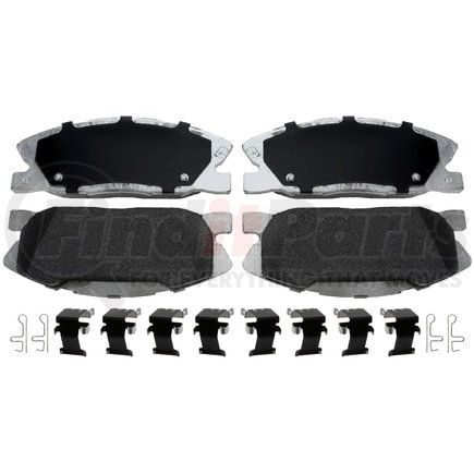 SP1767PPH by RAYBESTOS - Raybestos Specialty - Police Metallic Brake Pad Set