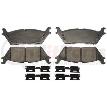 SP1790ATRH by RAYBESTOS - Raybestos Specialty - Truck Ceramic Brake Pad Set