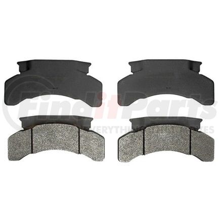 SP224SBH by RAYBESTOS - Raybestos Specialty - School Bus Metallic Brake Pad Set