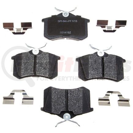 SP340AXPH by RAYBESTOS - Raybestos Specialty - Street Performance Metallic Brake Pad Set