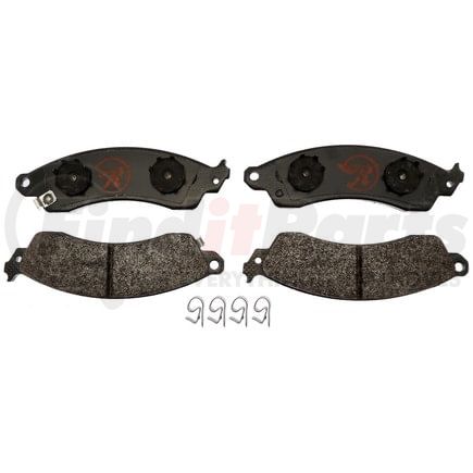 SP412XPH by RAYBESTOS - Raybestos Specialty - Street Performance Metallic Brake Pad Set