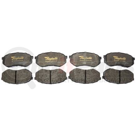 SP433BTR by RAYBESTOS - Raybestos Specialty - Truck Metallic Brake Pad Set