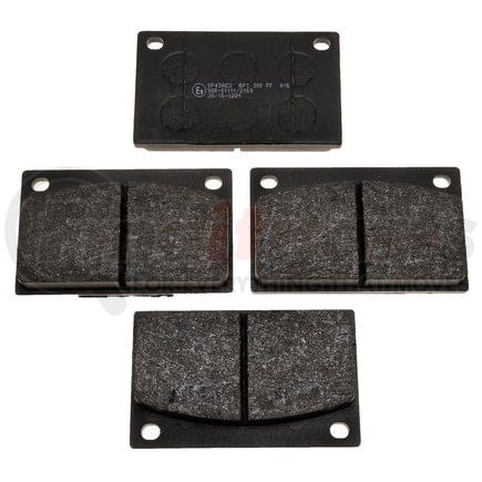 SP43AEU by RAYBESTOS - Raybestos Specialty - European Metallic Brake Pad Set