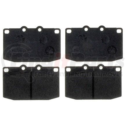Raybestos SP463XPH Disc Brake Pad Set Raybestos Specialty - Street Performance Metallic Brake Pad Set