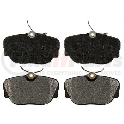 SP493AEUH by RAYBESTOS - Raybestos Specialty - European Metallic Brake Pad Set