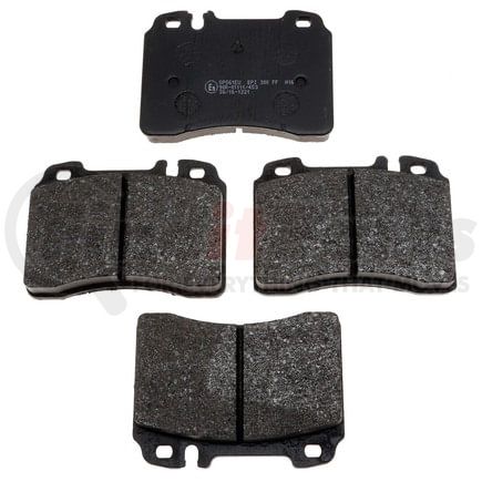 SP561EU by RAYBESTOS - Raybestos Specialty - European Metallic Brake Pad Set