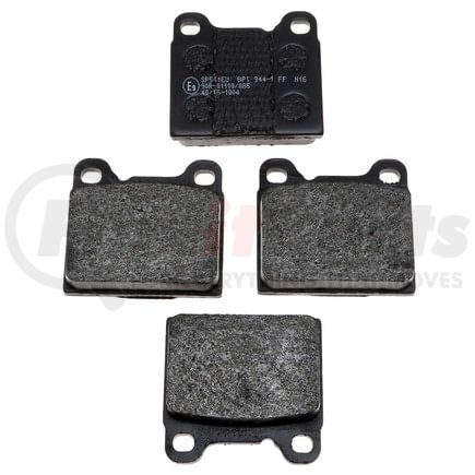 SP541EU by RAYBESTOS - Raybestos Specialty - European Metallic Brake Pad Set