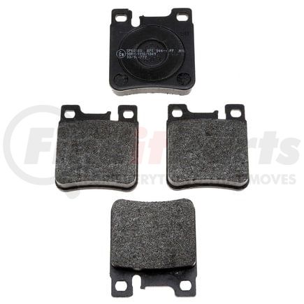 SP603EU by RAYBESTOS - Raybestos Specialty - European Metallic Brake Pad Set