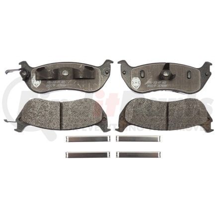 SP674APPH by RAYBESTOS - Raybestos Specialty - Police Metallic Brake Pad Set