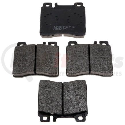 SP689EU by RAYBESTOS - Raybestos Specialty - European Metallic Brake Pad Set