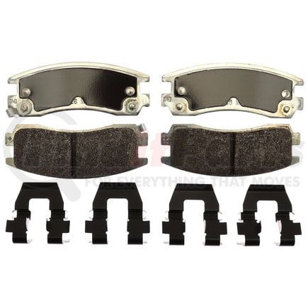 SP698PPH by RAYBESTOS - Raybestos Specialty - Police Metallic Brake Pad Set