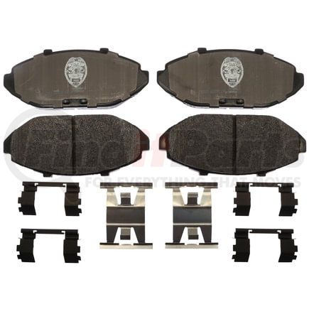 SP748PPH by RAYBESTOS - Raybestos Specialty - Police Metallic Brake Pad Set