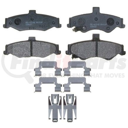 SP750XPH by RAYBESTOS - Raybestos Specialty - Street Performance Metallic Brake Pad Set