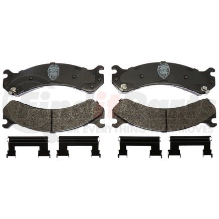 SP784PSH by RAYBESTOS - Raybestos Specialty - Police Metallic Brake Pad Set