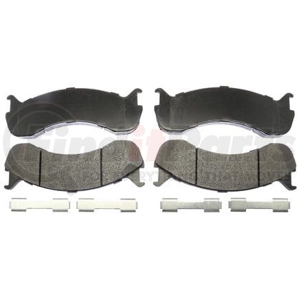 SP786TRH by RAYBESTOS - Raybestos Specialty - Medium Duty Metallic Brake Pad Set