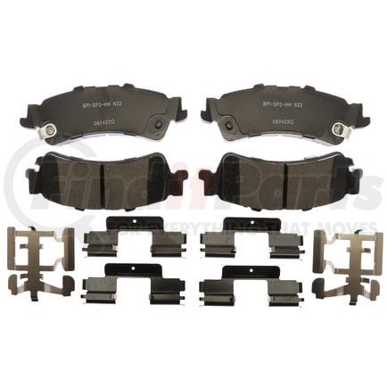 SP792TRH by RAYBESTOS - Raybestos Specialty - Truck Ceramic Brake Pad Set