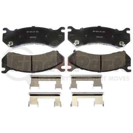 SP785TRH by RAYBESTOS - Raybestos Specialty - Truck Ceramic Brake Pad Set