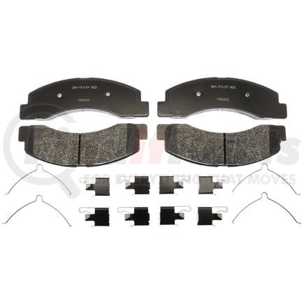 SP824TRH by RAYBESTOS - Raybestos Specialty - Truck Metallic Brake Pad Set