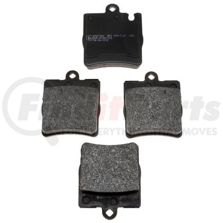 SP873EU by RAYBESTOS - Raybestos Specialty - European Metallic Brake Pad Set