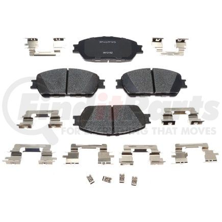 SP906ATRH by RAYBESTOS - Raybestos Specialty - Truck Ceramic Brake Pad Set