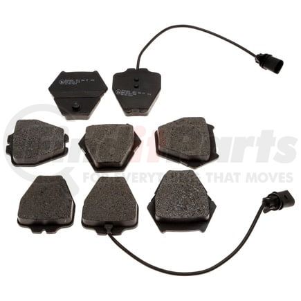 SP912EU by RAYBESTOS - Raybestos Specialty - European Metallic Brake Pad Set