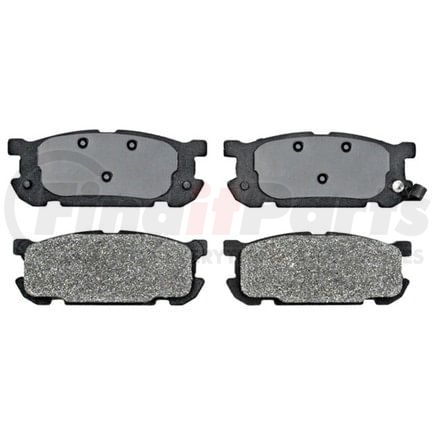 SP891XP by RAYBESTOS - Raybestos Specialty - Street Performance Metallic Brake Pad Set