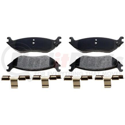 SP898TRH by RAYBESTOS - Raybestos Specialty - Truck Metallic Brake Pad Set