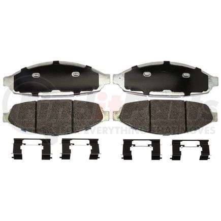 SP931PPH by RAYBESTOS - Raybestos Specialty - Police Metallic Brake Pad Set