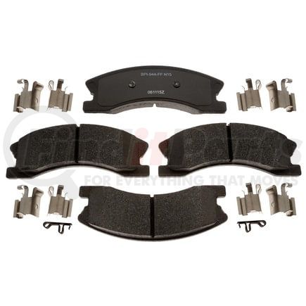SP945TRH by RAYBESTOS - Raybestos Specialty - Truck Metallic Brake Pad Set