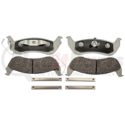 SP932PPH by RAYBESTOS - Raybestos Specialty - Police Metallic Brake Pad Set