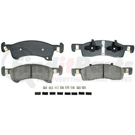 SP934TRH by RAYBESTOS - Raybestos Specialty - Truck Metallic Brake Pad Set